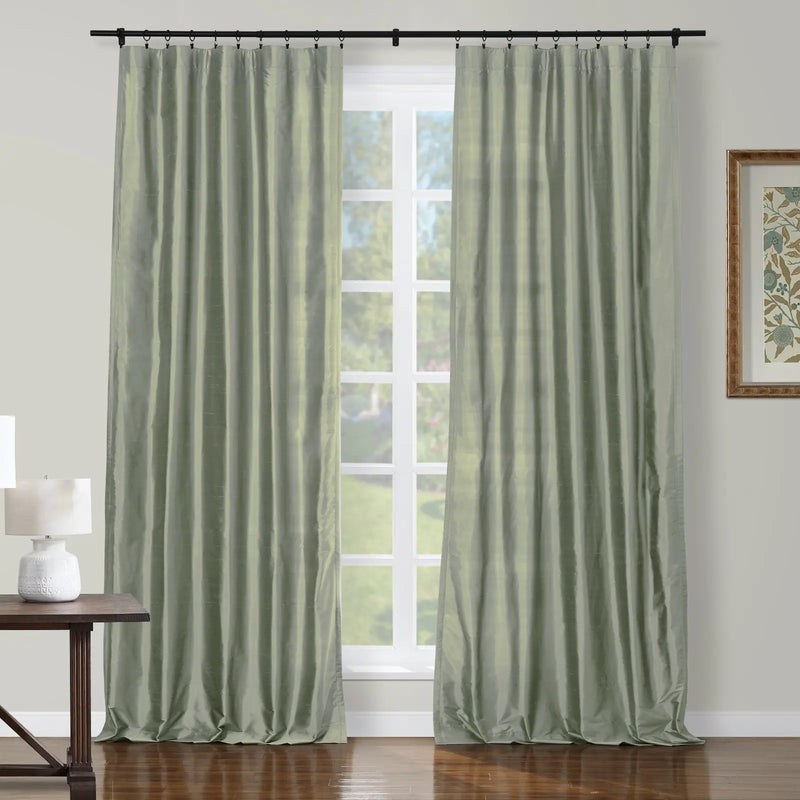 Selman Dupioni Silk Soft Top Curtain