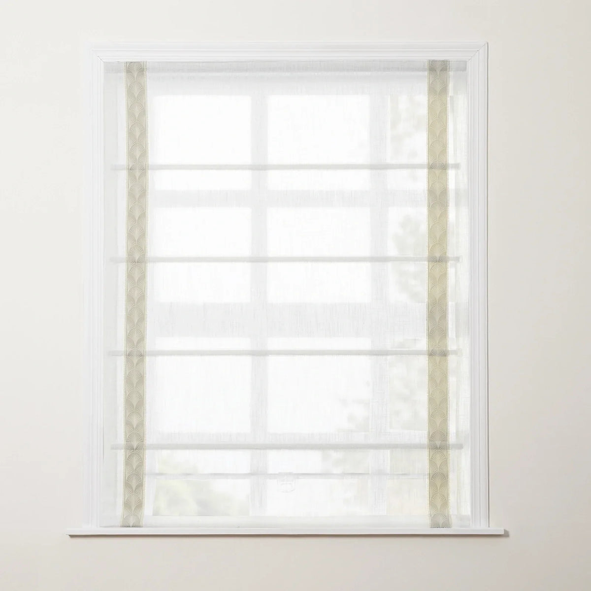 Liz Linen Roman Blind Cordless