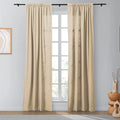 Isabella Heavyweight Cotton Soft Top Curtains