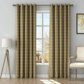 Stefana Silber x TWOPAGES Graphic Printed Linen Eyelet Curtains