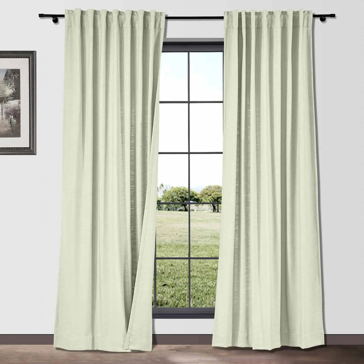 Isabella Heavyweight Cotton Soft Top Curtains