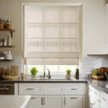 Jawara Linen Cotton Roman Blind Cord Lift