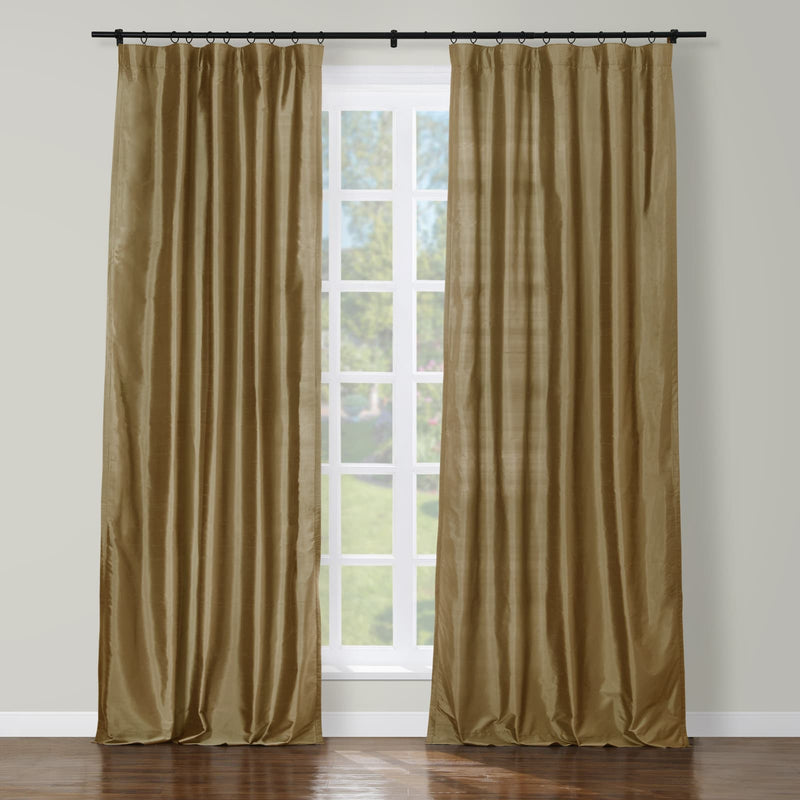 Selman Dupioni Silk Soft Top Curtain