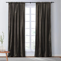 Veda Lustrous Cotton Velvet Soft Top Curtains