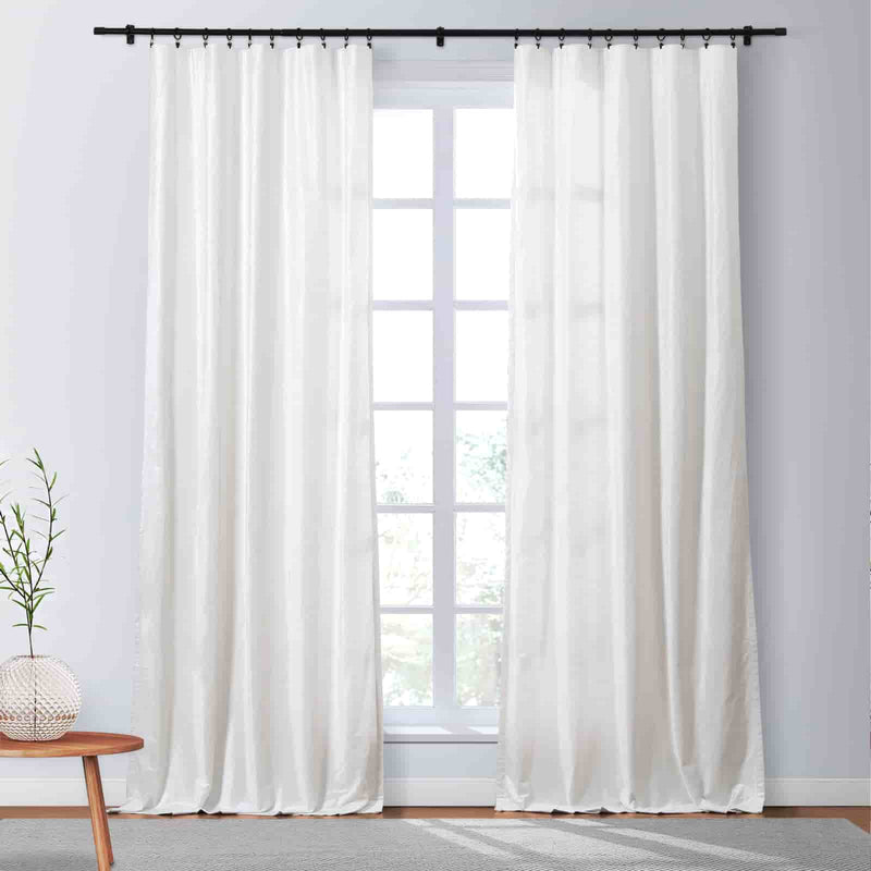 Veda Lustrous Cotton Velvet Soft Top Curtains