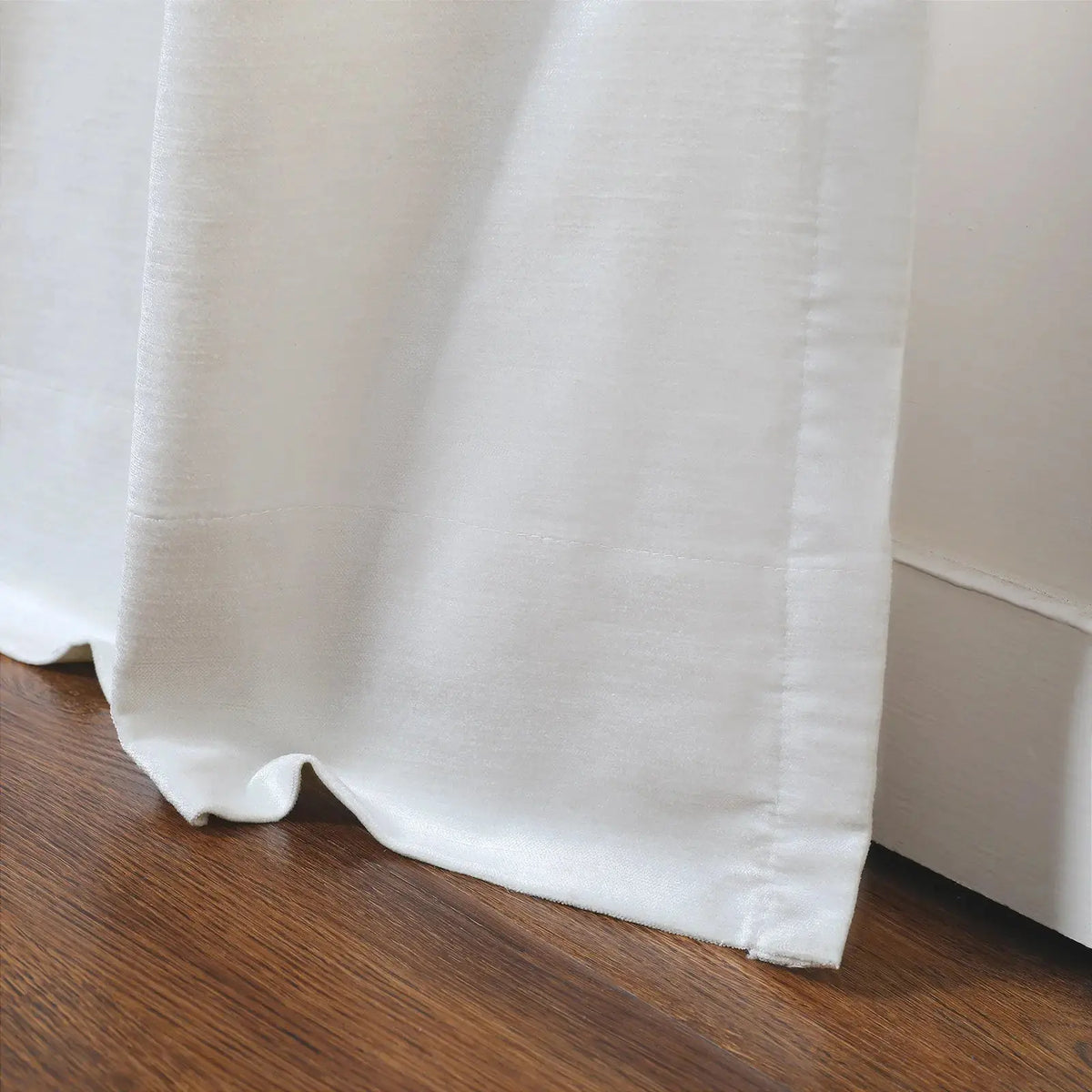 Veda Lustrous Cotton Velvet Pleated Curtains