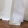 Veda Lustrous Cotton Velvet Pleated Curtains