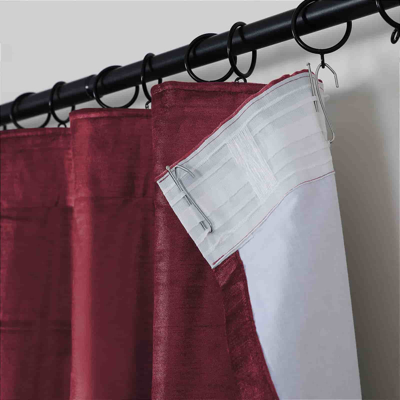 Veda Lustrous Cotton Velvet Soft Top Curtains