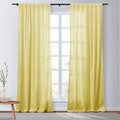Veda Lustrous Cotton Velvet Soft Top Curtains