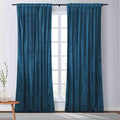 Veda Lustrous Cotton Velvet Soft Top Curtains