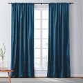 Veda Lustrous Cotton Velvet Soft Top Curtains