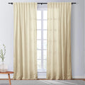 Veda Lustrous Cotton Velvet Soft Top Curtains
