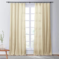 Veda Lustrous Cotton Velvet Soft Top Curtains