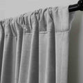Veda Lustrous Cotton Velvet Soft Top Curtains