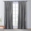 Veda Lustrous Cotton Velvet Soft Top Curtains