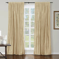 Selman Dupioni Silk Soft Top Curtain