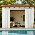 Heck Waterproof Outdoor Pleated Curtain