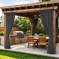 Heck Waterproof Outdoor Pleated Curtain