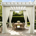 Heck Waterproof Outdoor Pleated Curtain