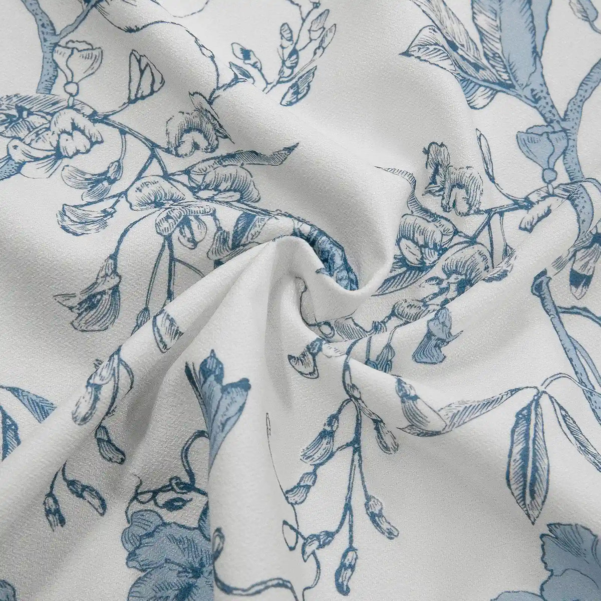 Holly Botanical Boho Pleated Curtains