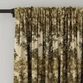 Sara Le x TWOPAGES Vintage Printed Linen Soft Top Curtains