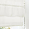 Patti Belgian Linen Roman Blind Cord Lift