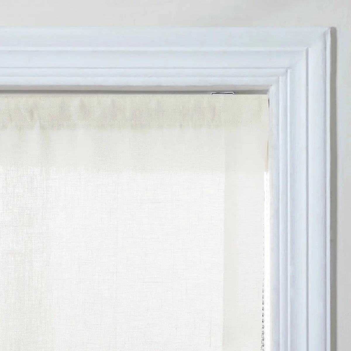 Patti Belgian Linen Roman Blind Cord Lift