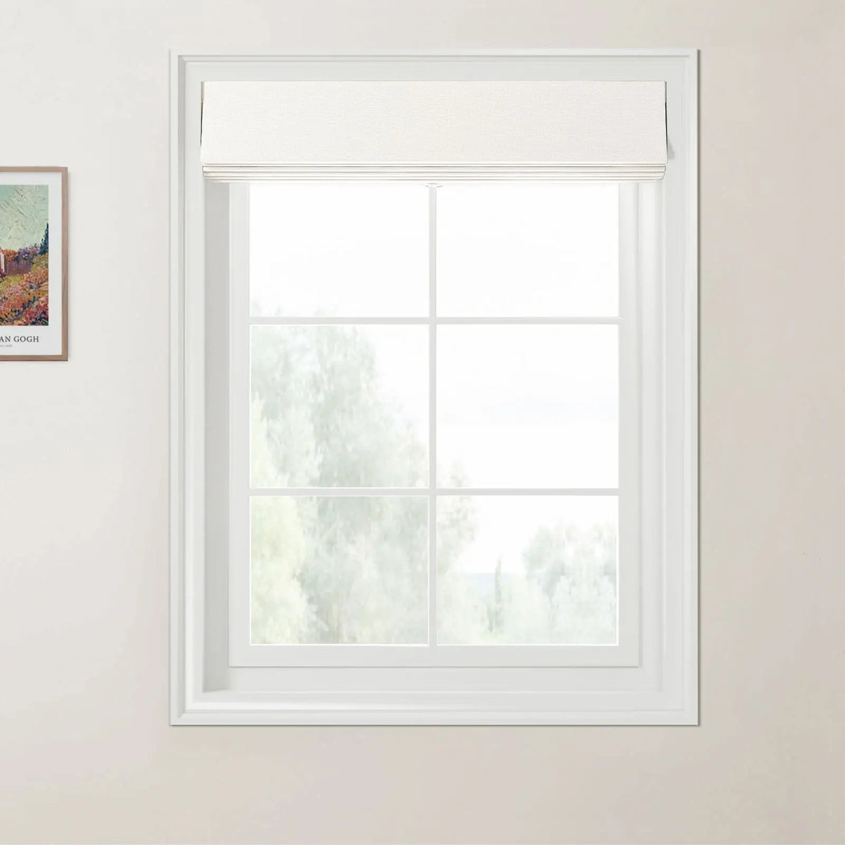 Patti Linen Day Night Roman Blind Cordless