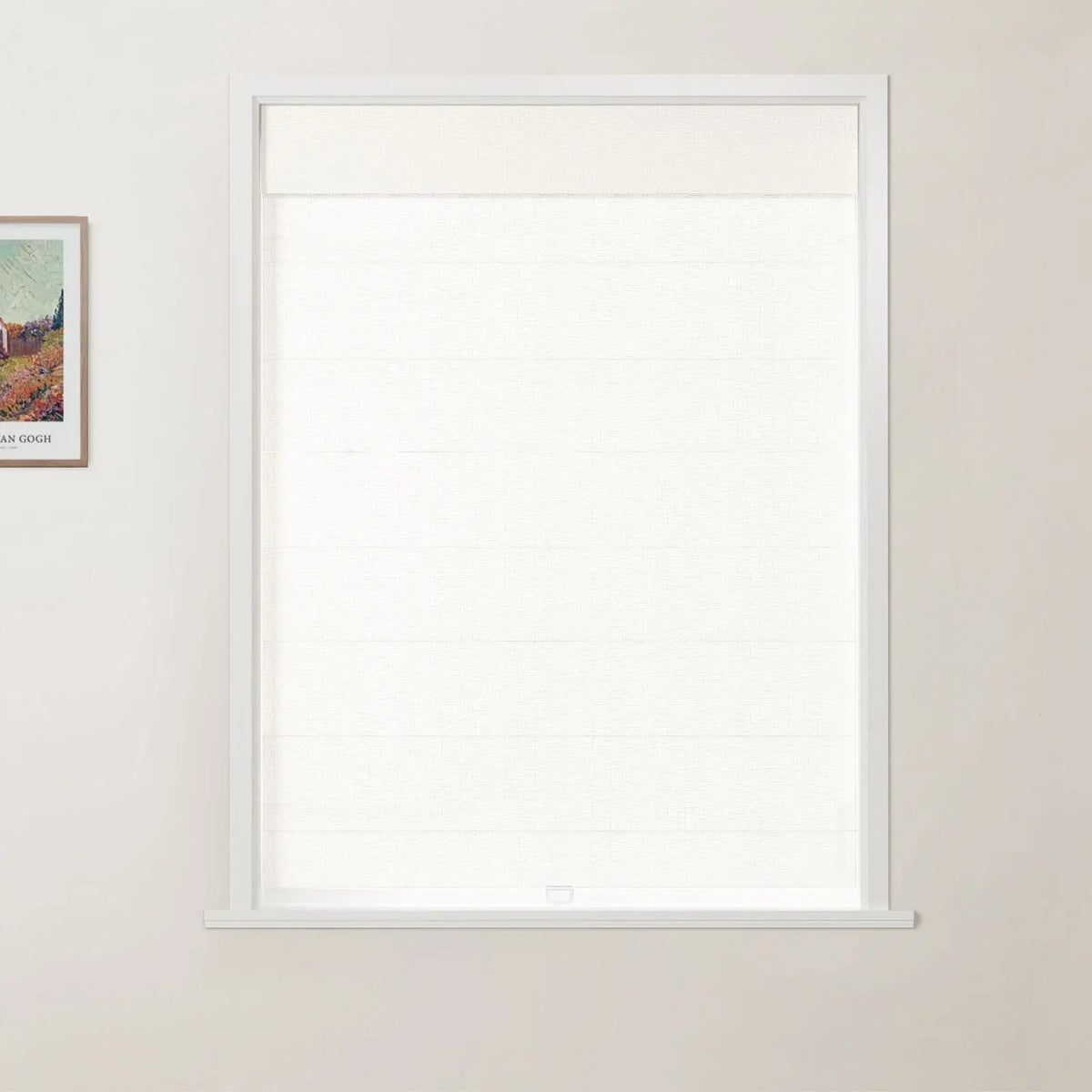 Patti Belgian Linen Top Down Bottom Up Roman Blind Cordless