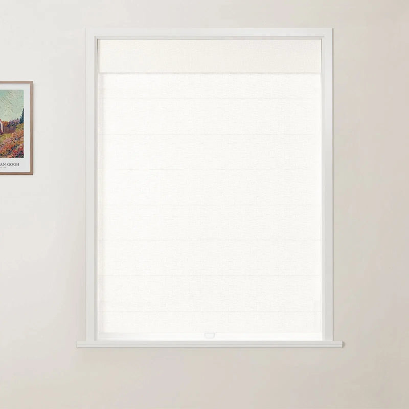 Patti Belgian Linen Top Down Bottom Up Roman Blind Cordless