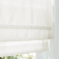 Patti Belgian Linen Roman Blind Cord Lift