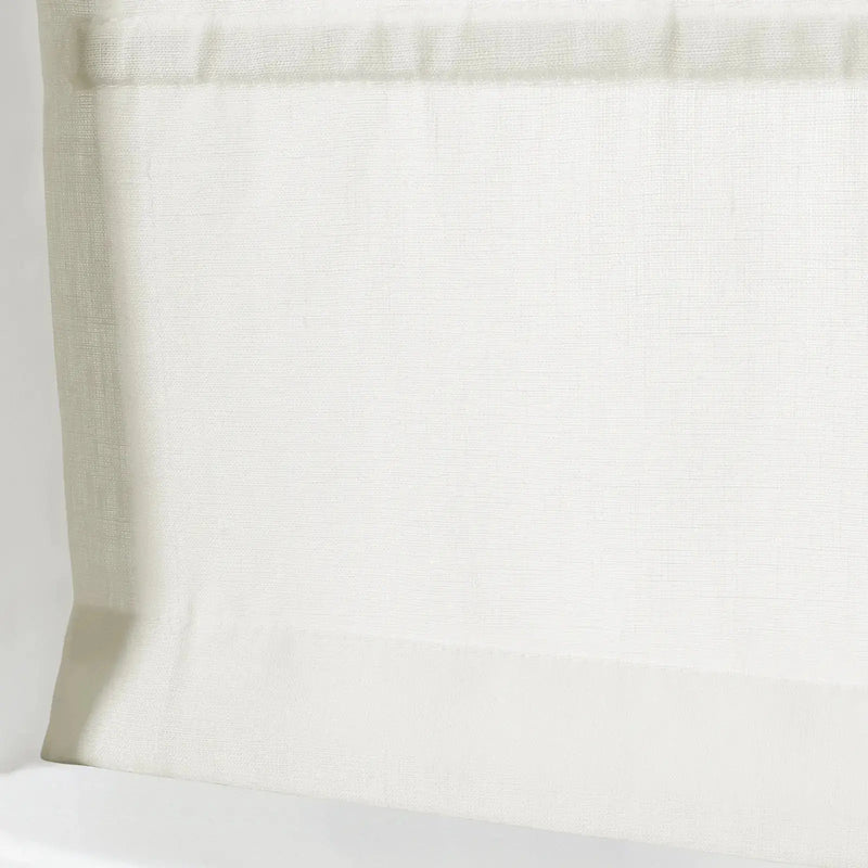 Patti Belgian Linen Roman Blind Cord Lift