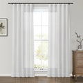 Patti Premium Belgian Linen Soft Top Curtains