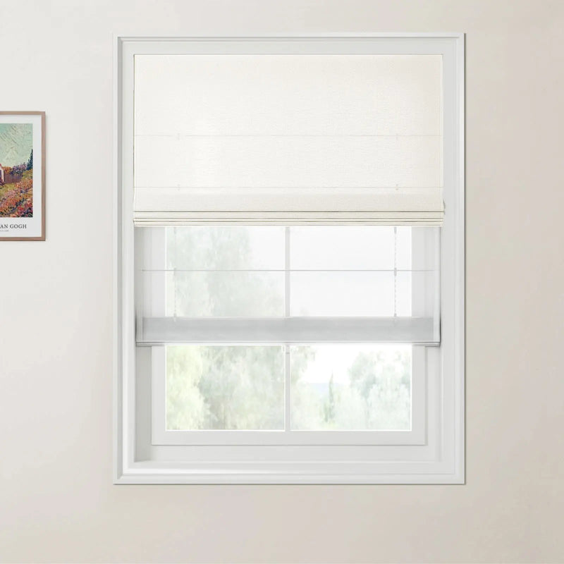 Patti Linen Day Night Roman Blind Cordless
