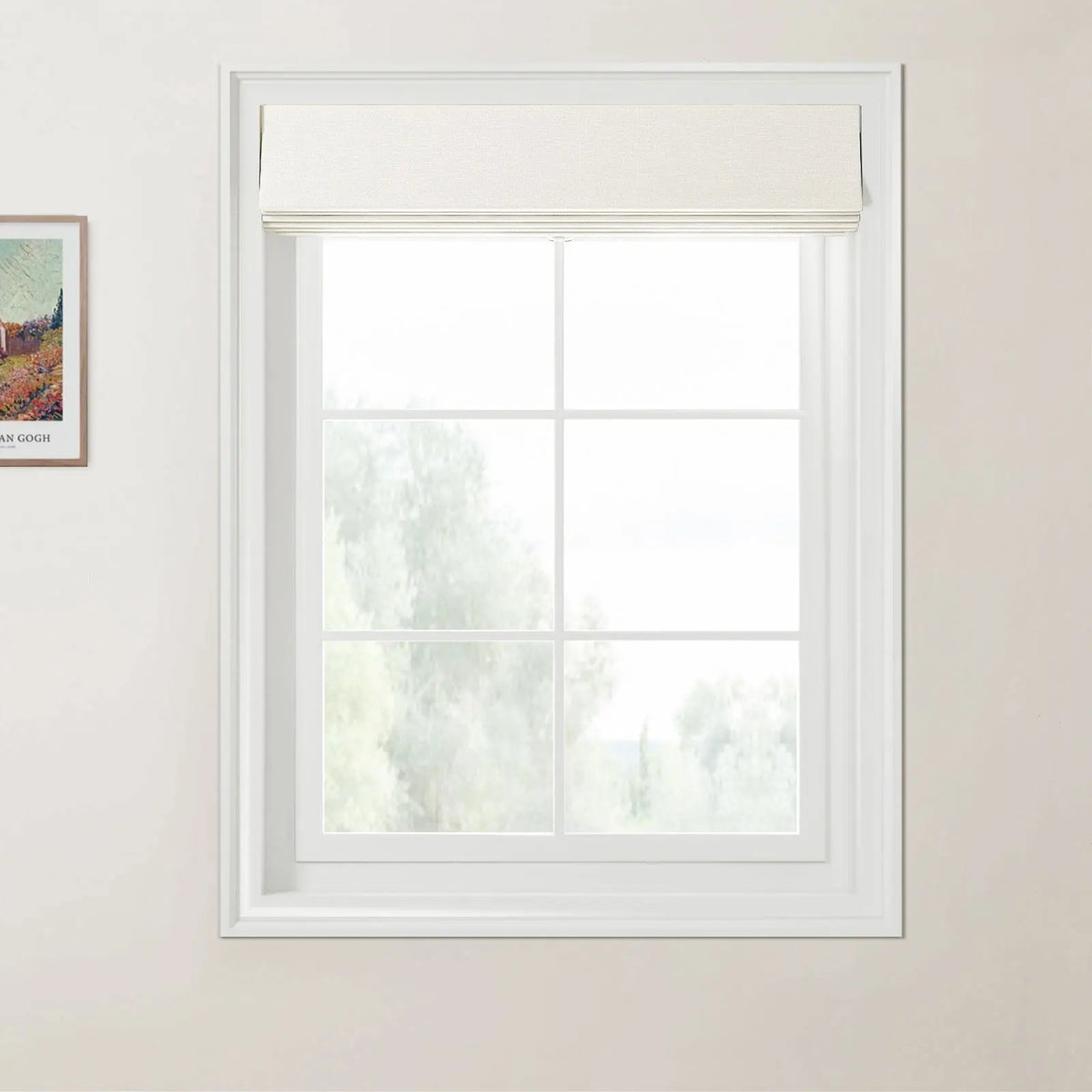Patti Linen Day Night Roman Blind Cordless