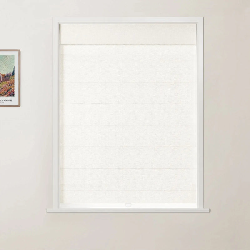 Patti Belgian Linen Top Down Bottom Up Roman Blind Cordless