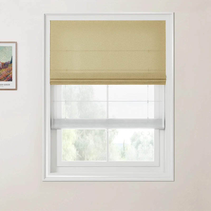 Patti Linen Day Night Roman Blind Cordless