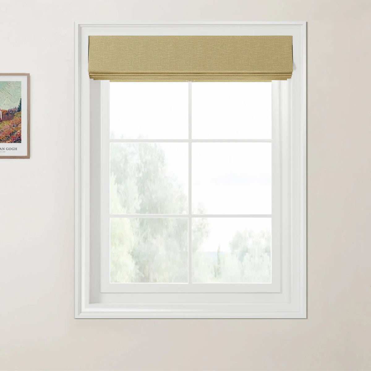 Patti Linen Day Night Roman Blind Cordless