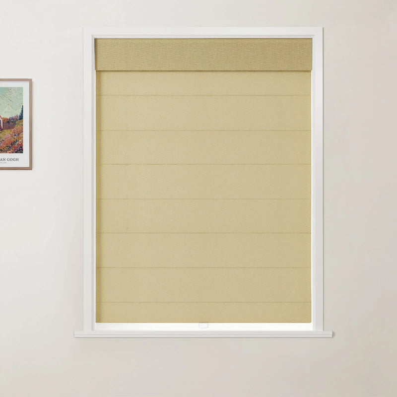 Patti Belgian Linen Top Down Bottom Up Roman Blind Cordless