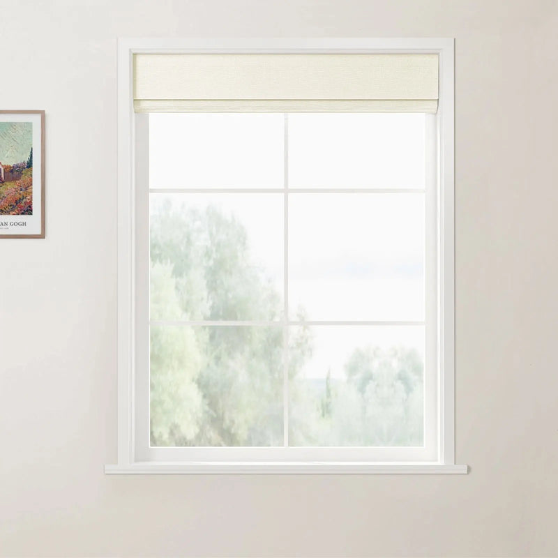 Patti Belgian Linen Top Down Bottom Up Roman Blind Cordless