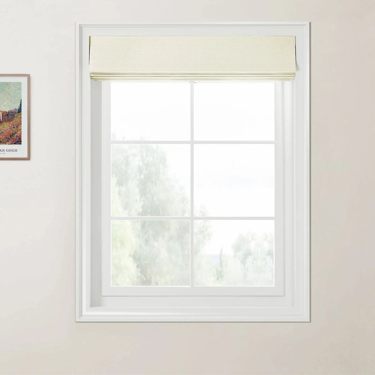 Patti Linen Day Night Roman Blind Cordless