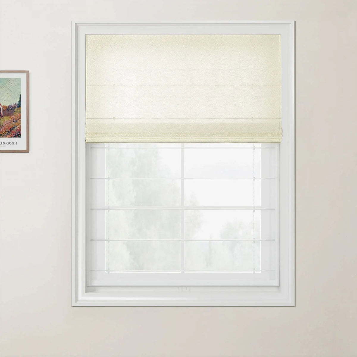 Patti Linen Day Night Roman Blind Cordless