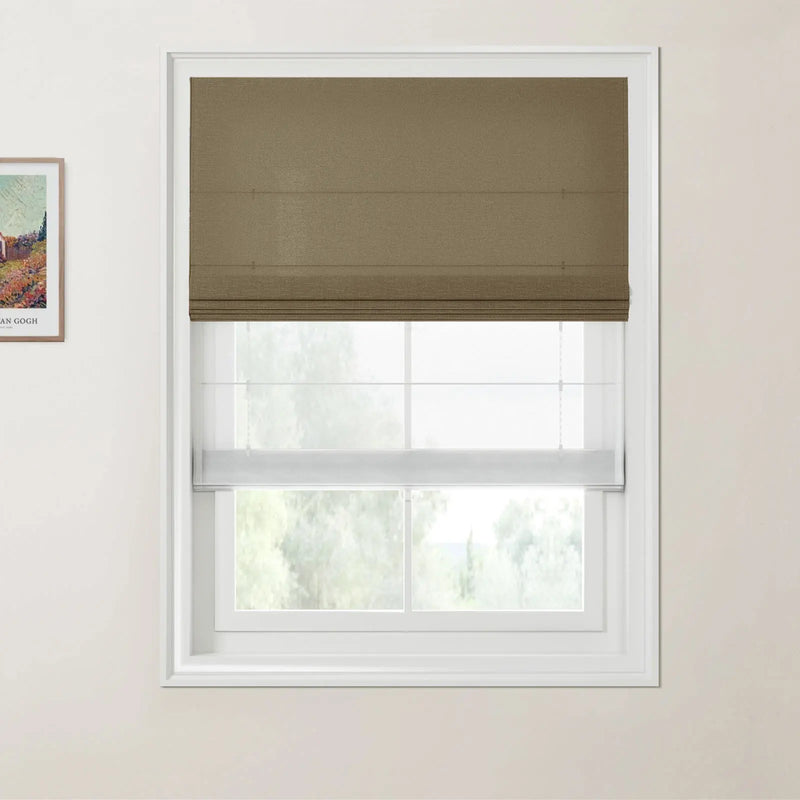 Patti Linen Day Night Roman Blind Cordless