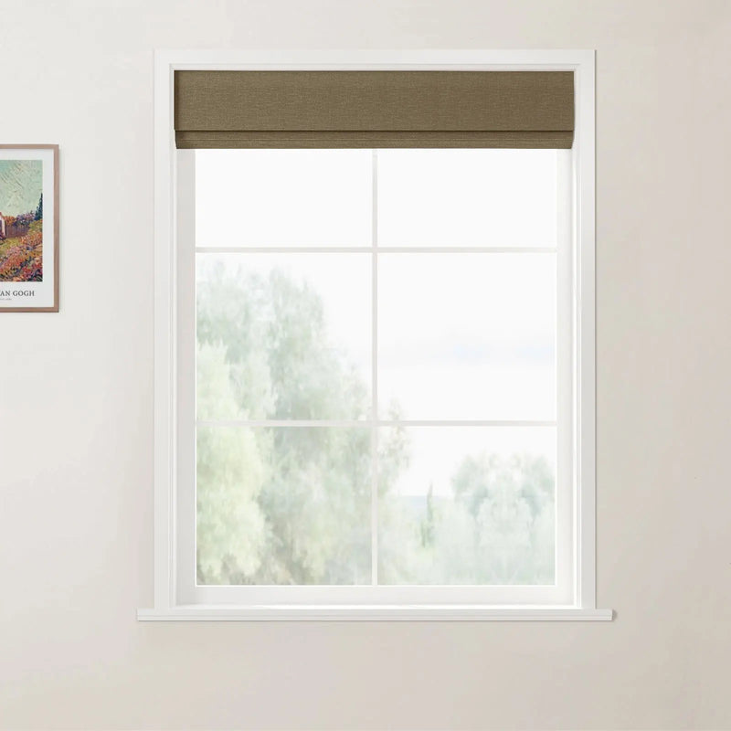 Patti Belgian Linen Top Down Bottom Up Roman Blind Cordless