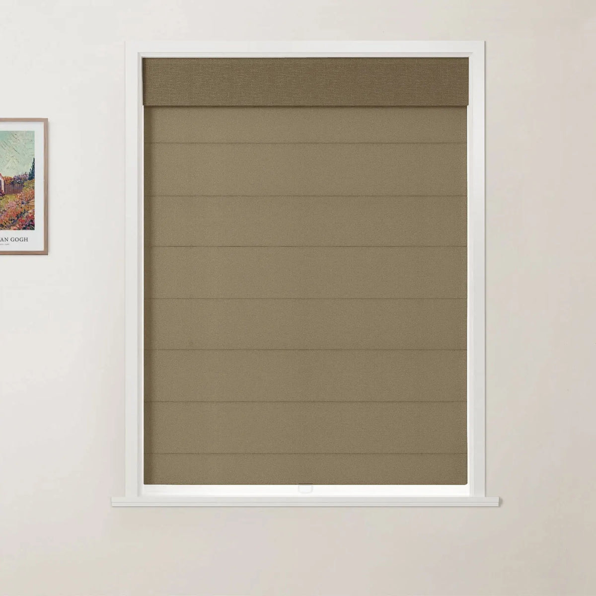 Patti Belgian Linen Top Down Bottom Up Roman Blind Cordless