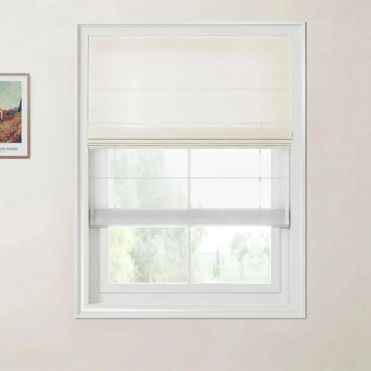 Day Night Roman Blind Cordless