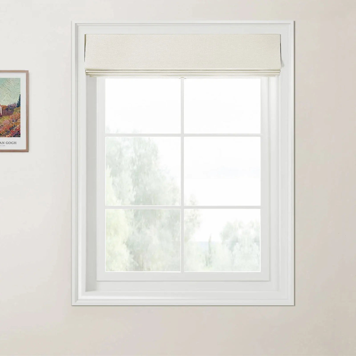 Patti Linen Day Night Roman Blind Cordless