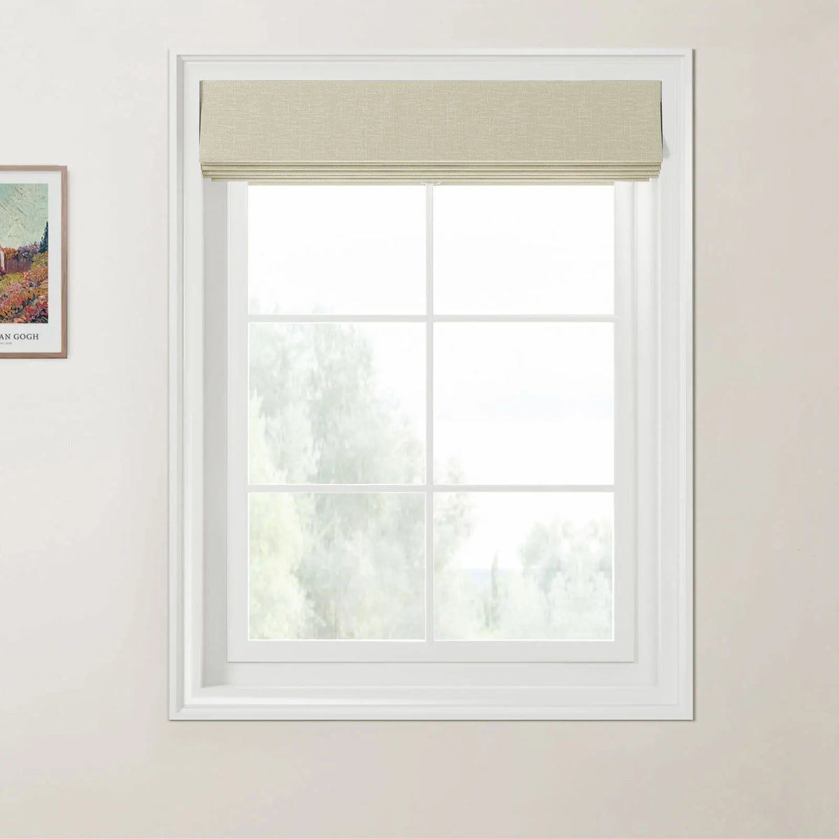 Patti Linen Day Night Roman Blind Cordless