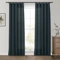 Patti Premium Belgian Linen Soft Top Curtains