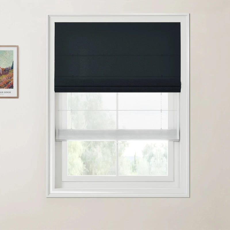 Patti Linen Day Night Roman Blind Cordless